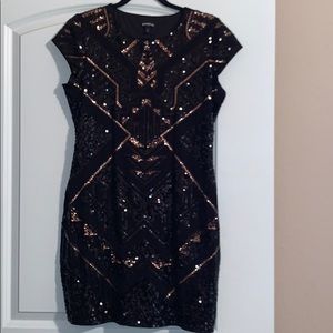 EXPRESS sequin dress